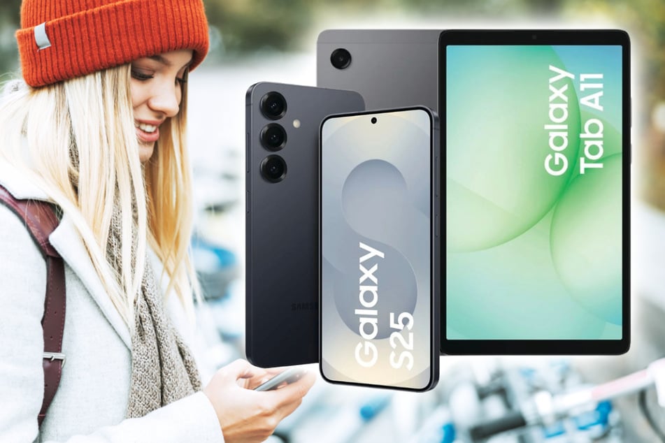 Samsung Galaxy S25 mit gratis Tab A11 WiFi jetzt super günstig sichern