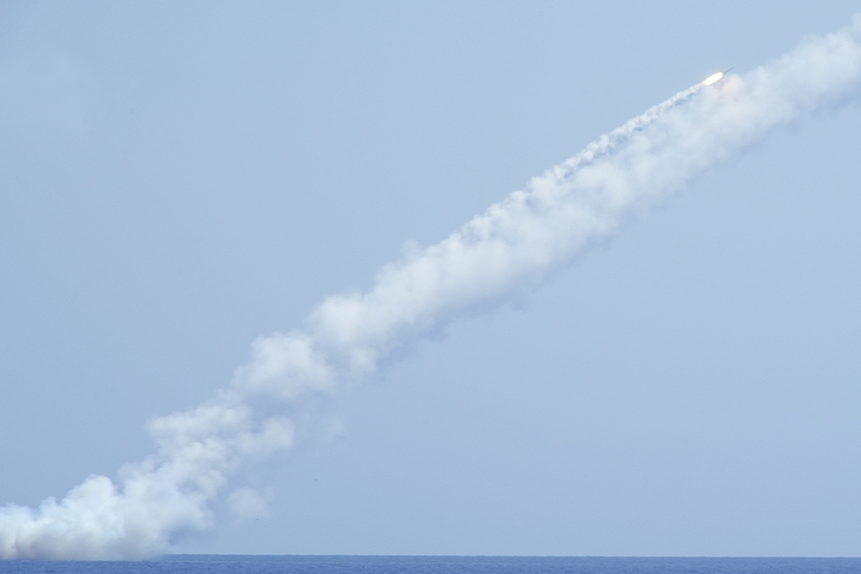 U-Boot-Abschuss eines russischen Marschlogkörpers vom Typ Kalibr