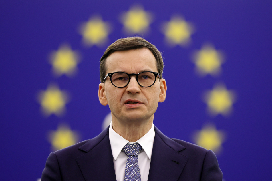 Polens Ministerpräsident, Mateusz Morawiecki (53), sagte, es handle sich um keine "gewöhnliche Migrationskrise", sondern es gehe um die "Destabilisierung Europas".