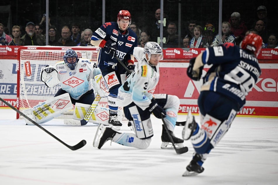 Am Ende verloren die Eislöwen mit 1:4.