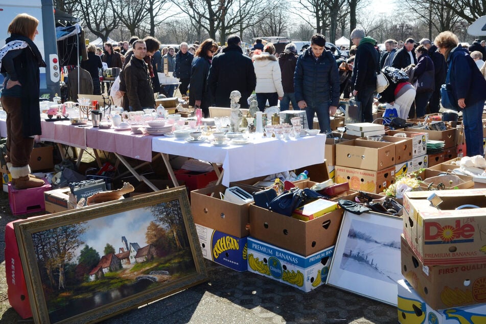Am Samstag ein gemütlicher Flohmarkt-Bummel? Den könnt Ihr heute auch in Leipzig genießen. (Symbolbild)