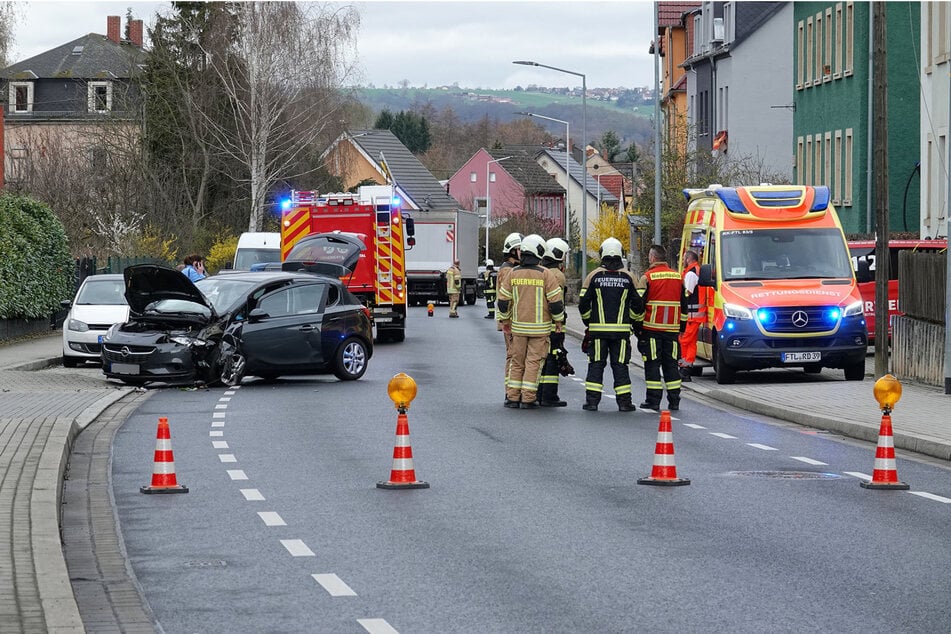 Die Seniorin wurde infolge des Unfalls verletzt.