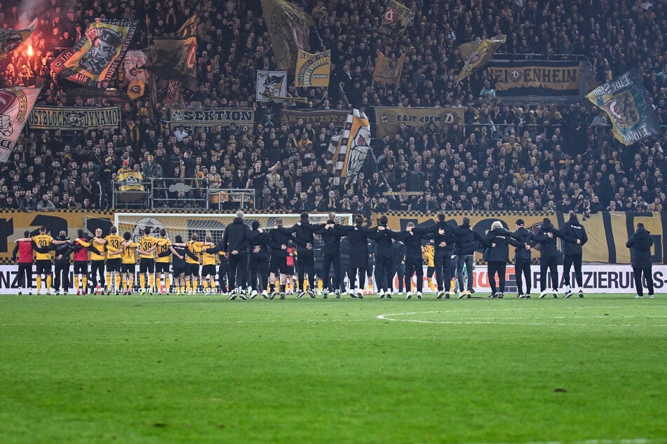Mehr als verdient: Erstmals nach 89 Tagen steht Dynamo nicht mehr auf einem Abstiegsplatz.