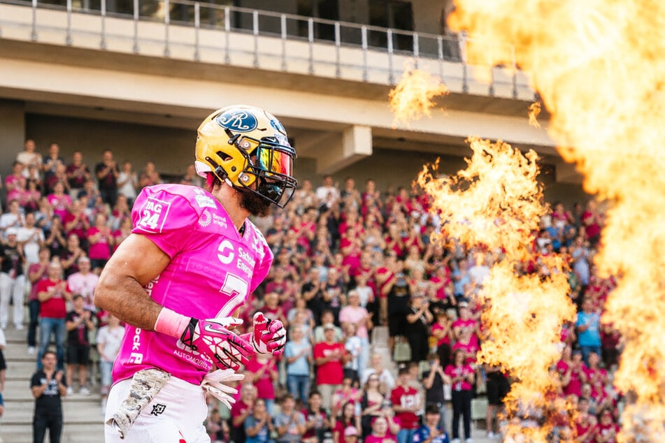 Das letzte Heimspiel der Dresden Monarchs am Sonntag (30.8.) wird zum SachsenLotto Gameday.