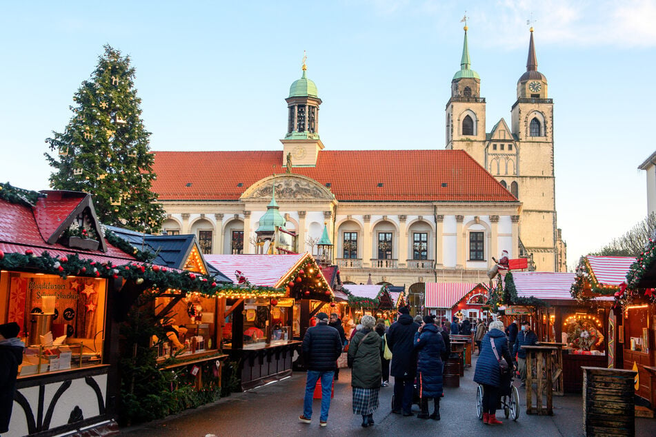 Den Magdeburger Weihnachtsmarkt kann man nun auch virtuell ansehen.