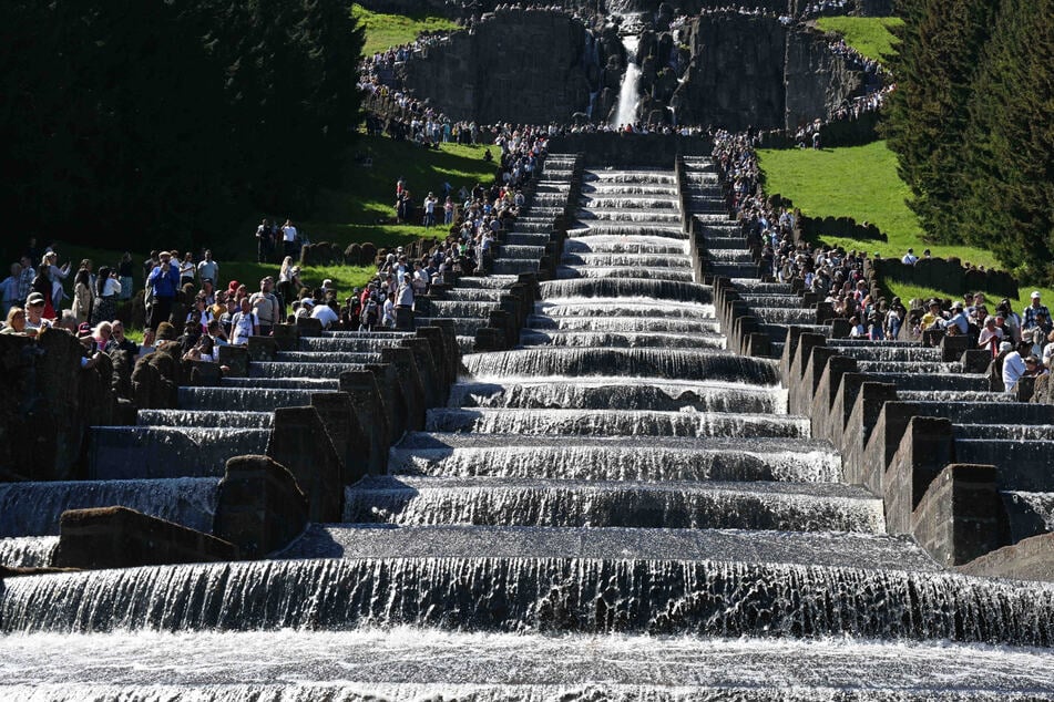 Wasserspiele im Bergpark Wilhelmshöhe starten in neue Saison: Das erwartet die Besucher