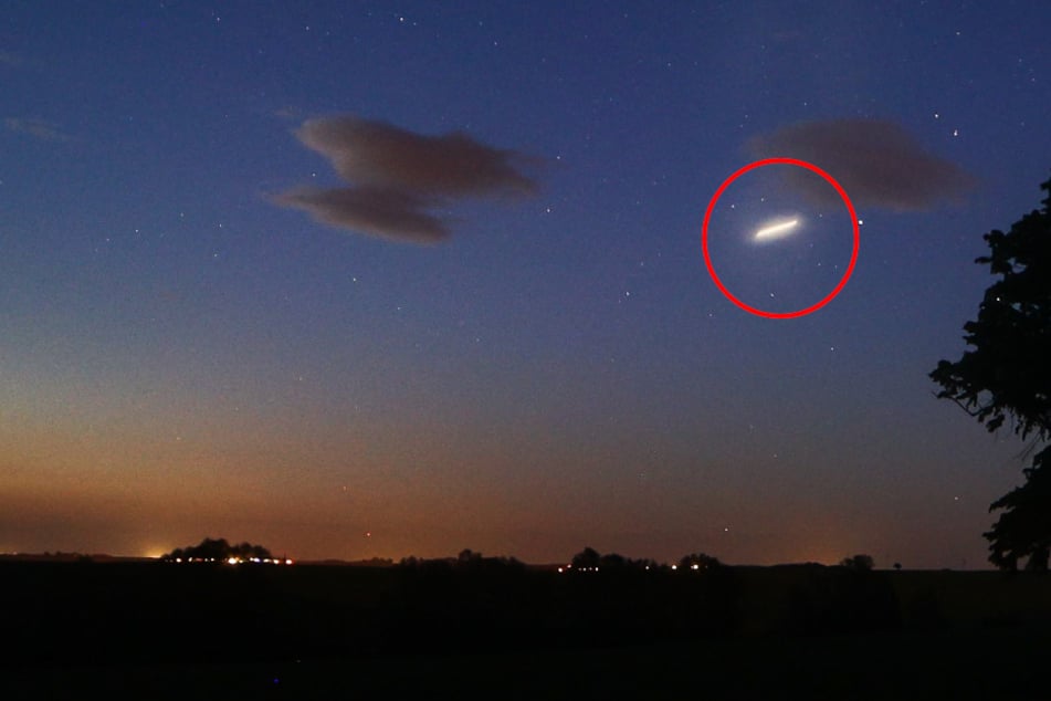 Seltsames Licht über Sachsen: Was war da am Himmel los?