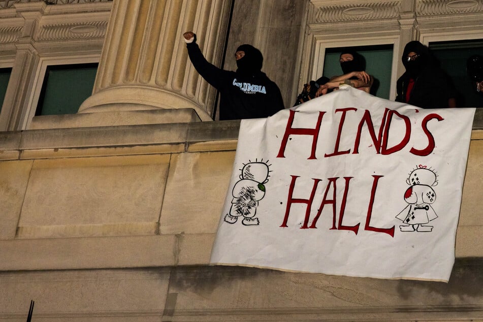 Columbia starts suspending students as Gaza solidarity protesters take over building
