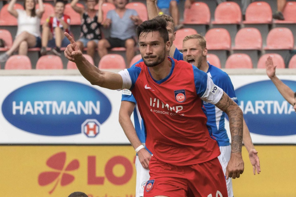 Tim Kleindienst (26) ist beim 1. FC Heidenheim der Zielspieler im Angriff. In dieser Saison traf er bereits dreimal.