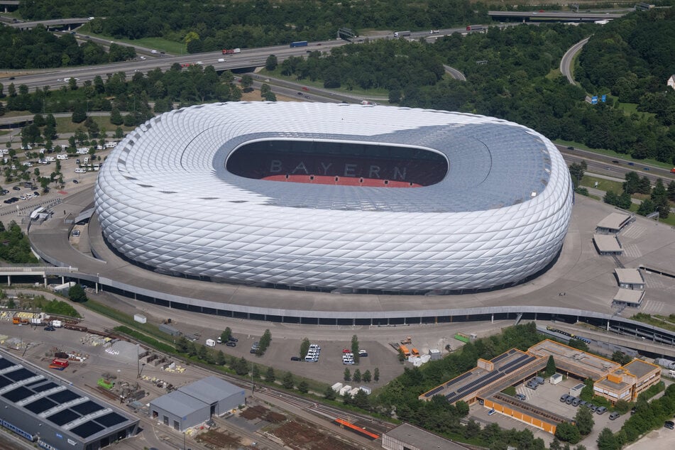 Die Münchner Allianz Arena.