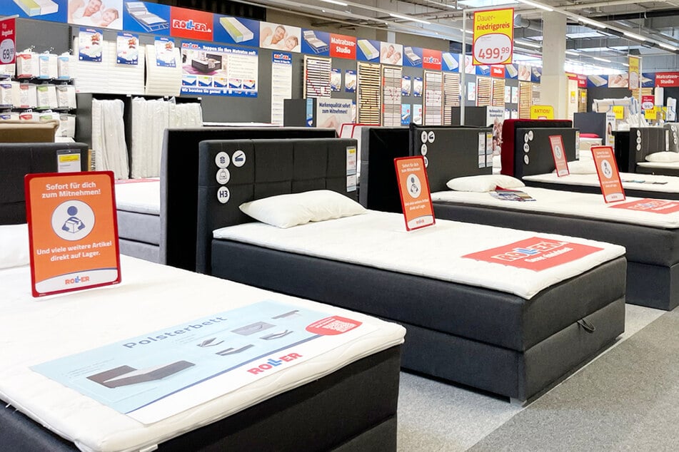 ROLLER verkauft Möbel im Abverkauf zu einmaligen Preisen