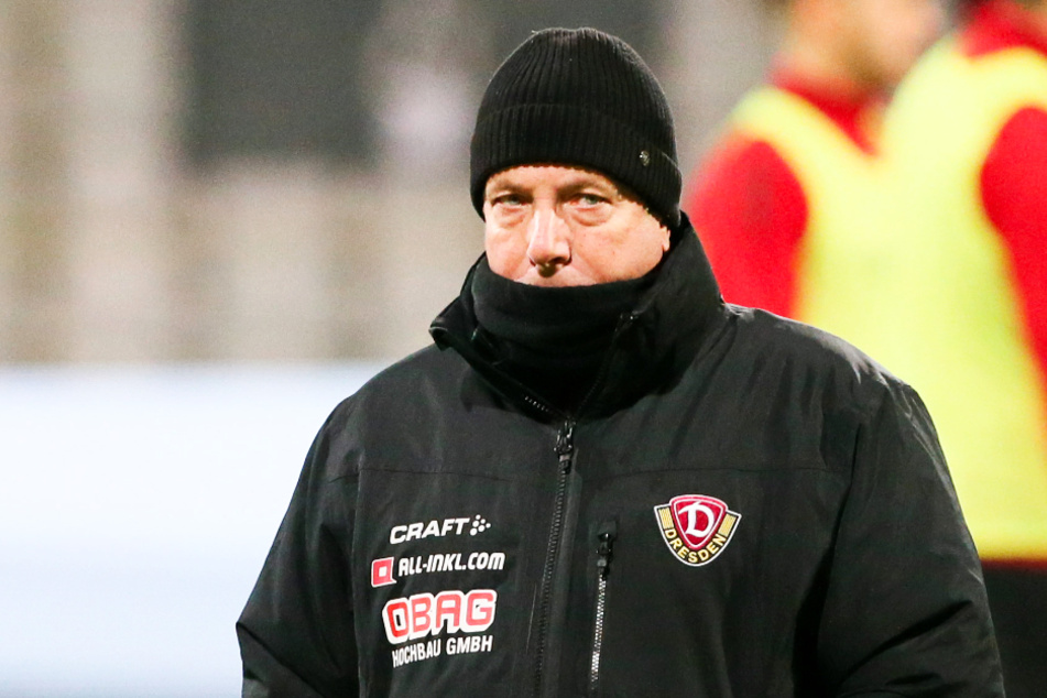 Dynamo-Coach Markus Kauczinski (50) bemängelte bei seinem Team den fehlenden Zug zum Tor.