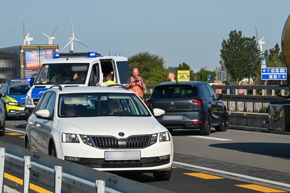 Unfall A14: Vollsperrung nach Unfall auf der A14