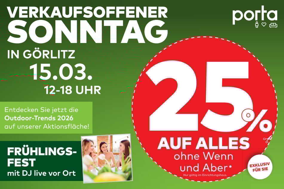 Hier klicken und die Prozente sichern.