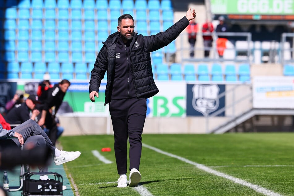 CFC-Coach Benjamin Duda (37) erhöhte in der Schlussphase den Druck.