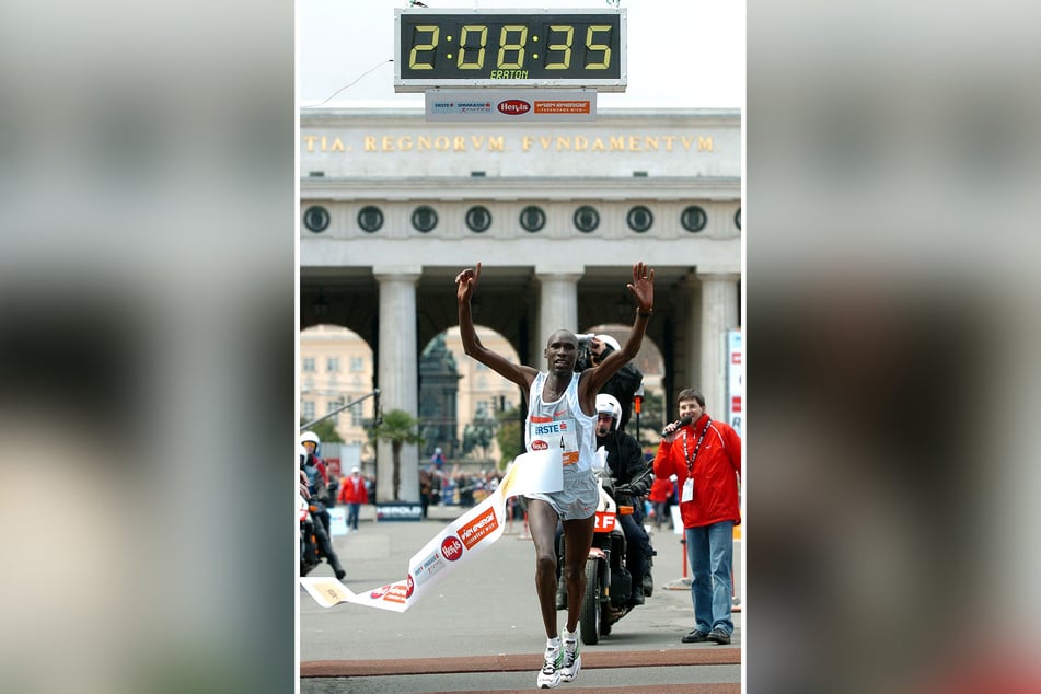 2004 gewann Samson Kandie (†53) den Wien-Marathon - einer der größten Erfolge seiner Karriere.