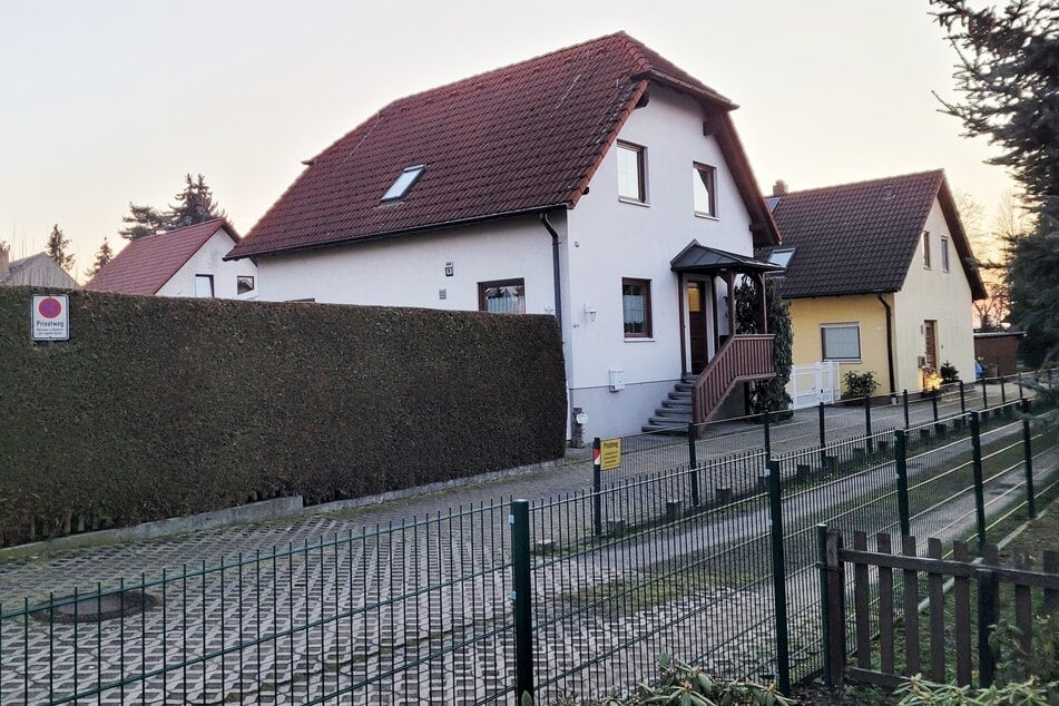 Das Haus von Thomas Vetter aus Beucha zeigte sich bei der Detonation nach dessen Empfinden wie "angehoben und wieder fallen gelassen".