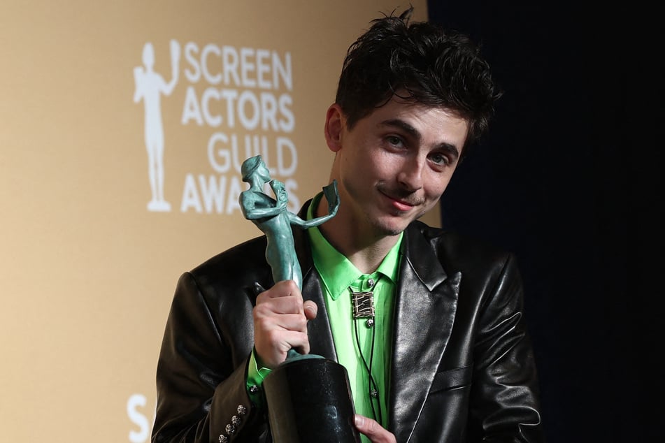 Timothée Chalamet, who won big at last year's ceremony, returns to the Actor Awards with a nomination for his performance in Marty Supreme.