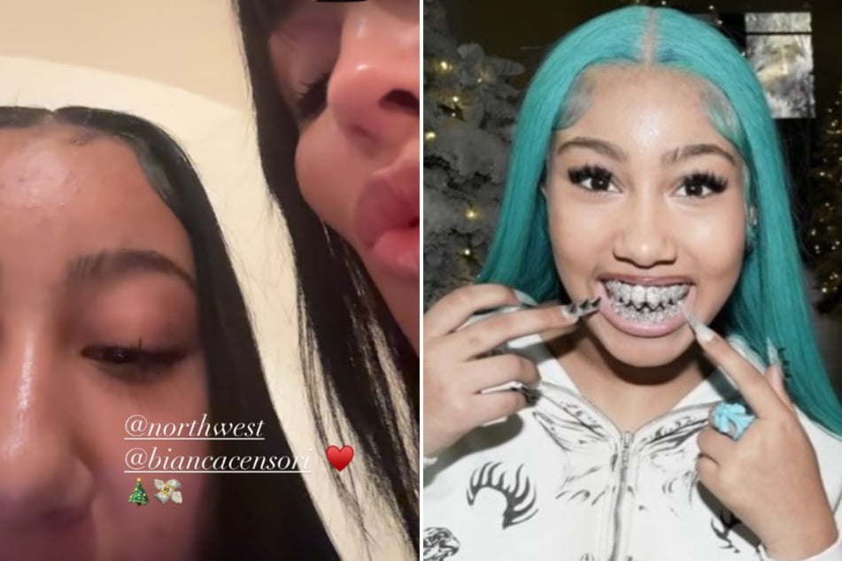 North West shares holiday moment with Kanye's wife Bianca Censori