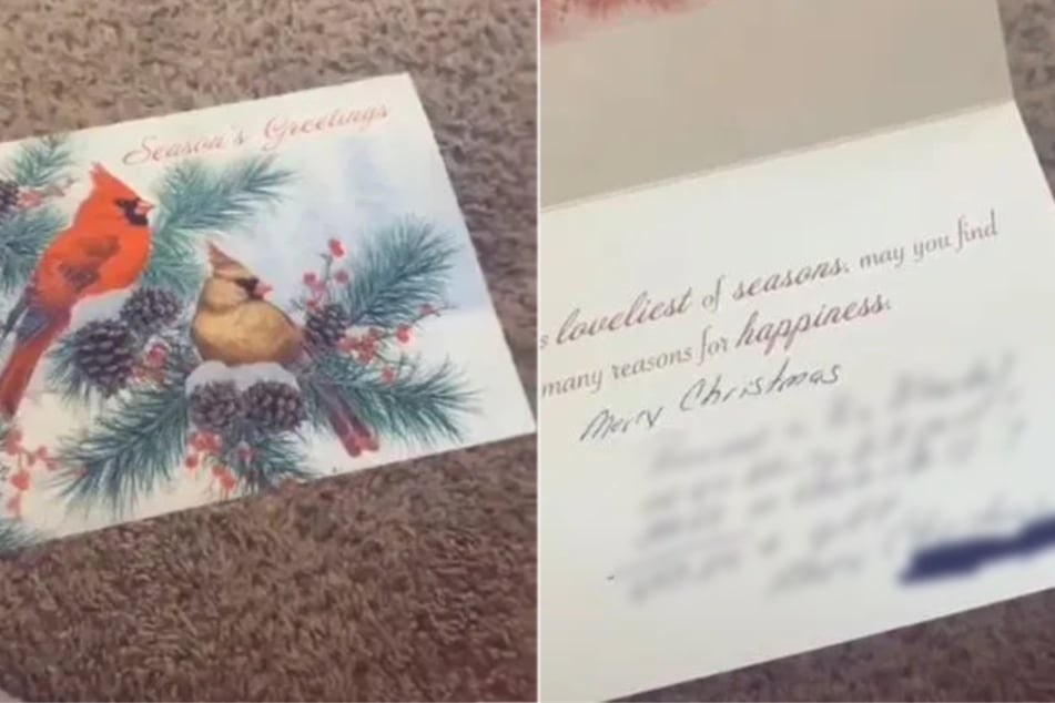 Frau zeigt Weihnachtskarte ihrer Schwiegermutter und sorgt für entsetzte Reaktionen