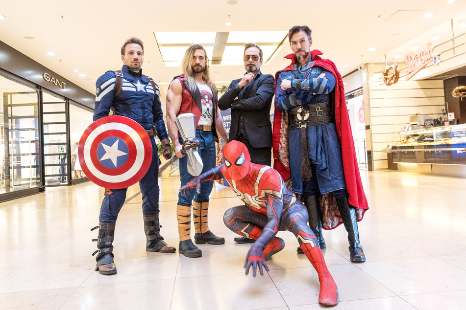 Die italienischen "Impersonators" zeigen am heutigen Samstag (10.30 Uhr) eine Marvel-Tribute-Show.