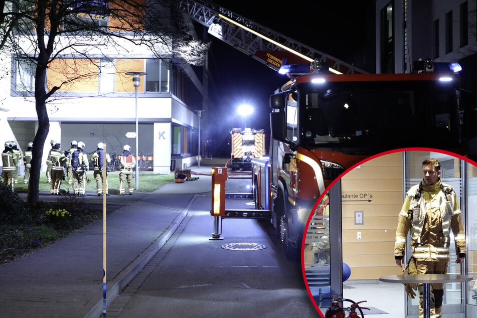 Dresden: Elektro-Brand in Klinikum: Aufnahme von ambulanten Patienten zeitweise gestoppt!
