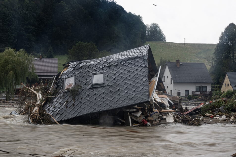 Weite Teile Tschechiens sind vom Hochwasser betroffen.