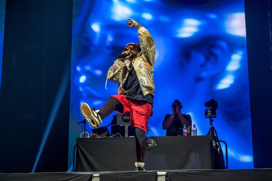 Am Donnerstag spielte Sean Paul (53) in der Leipziger Quarterback Immobilien Arena.