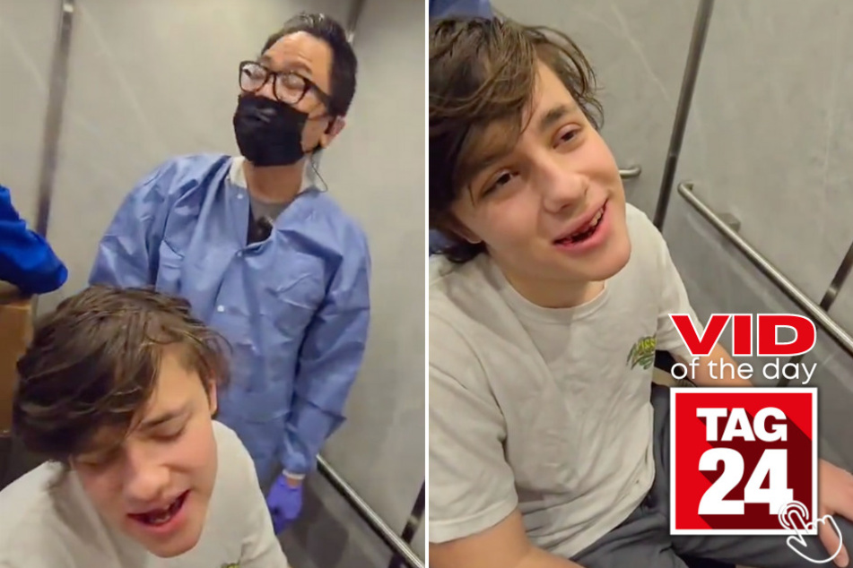 Today's Viral Video of the Day features a boy's hilarious wisdom teeth removal aftermath!