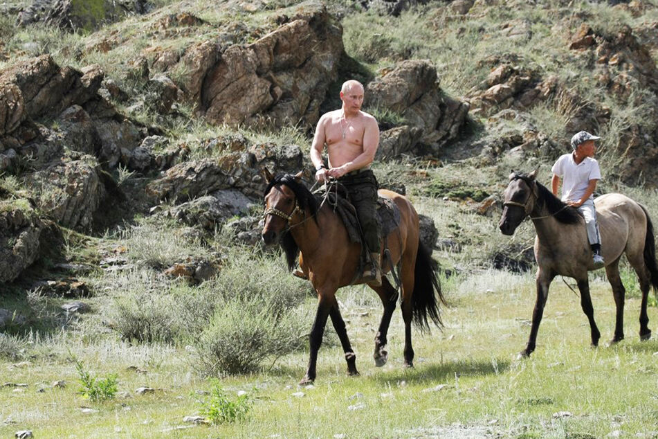 Dieses Bild von Wladimir Putin (69) ging 2009 um die Welt.