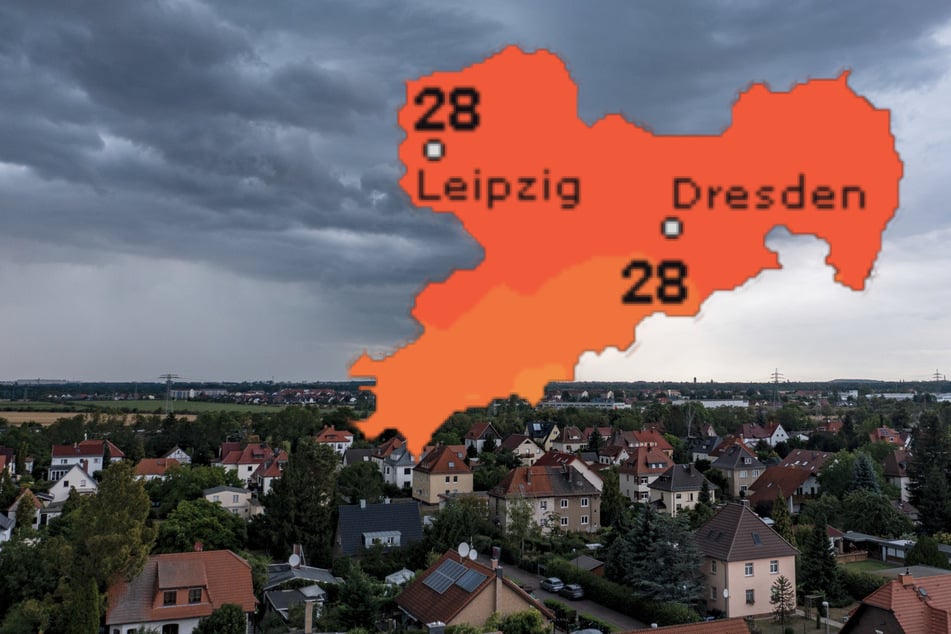 Unwetter drohen: In Sachsen kracht's zum Wochenstart!