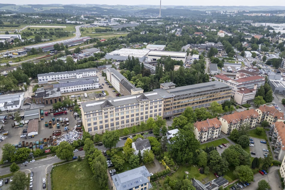 Im hinteren Teil des Spinnbau-Geländes könnte ein neues Schauspielhaus gebaut werden.