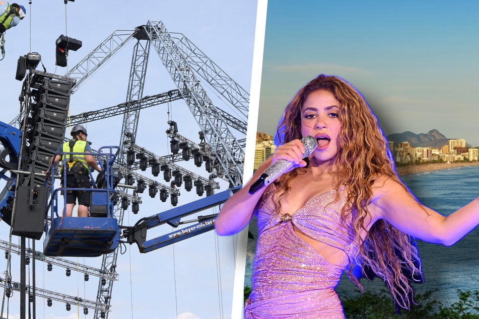 Drama vor Shakiras Mega-Konzert: Arbeiter stirbt auf tragische Weise bei Bühnenaufbau