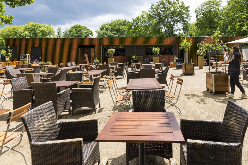 250 Gäste können ab Montag in der Sommerwirtschaft "Floras Garten" Platz nehmen.