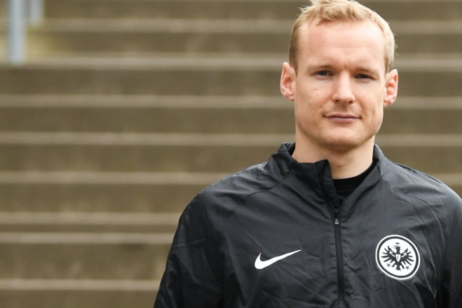 Das Foto vom März dieses Jahres zeigt Sebastian Rode (30) von Eintracht Frankfurt.