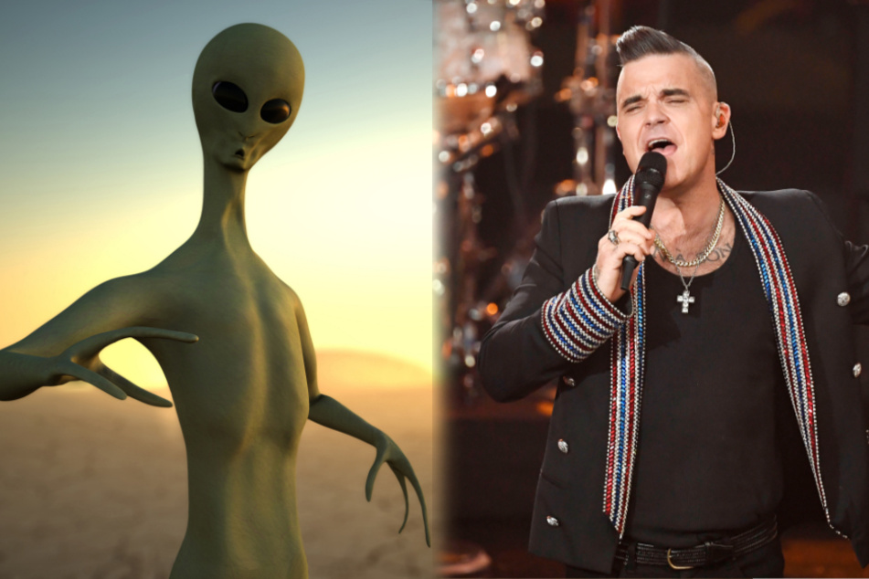 Mann behauptet, er und Robbie Williams seien von Aliens entführt worden