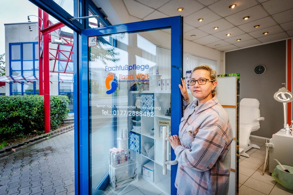 Fußpflegerin Ilona Wolf (42) findet die Wolgo-Passage "ganz schrecklich".