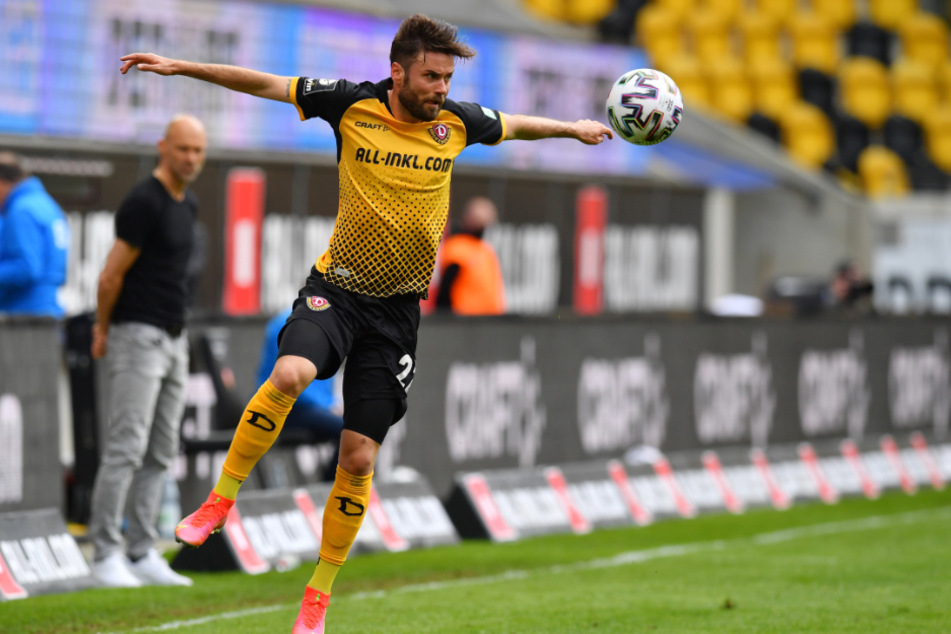 Rund sechseinhalb Jahre seiner Karriere verbrachte Niklas Kreuzer (30) bei Dynamo Dresden. Inzwischen spielt er für den Halleschen FC.