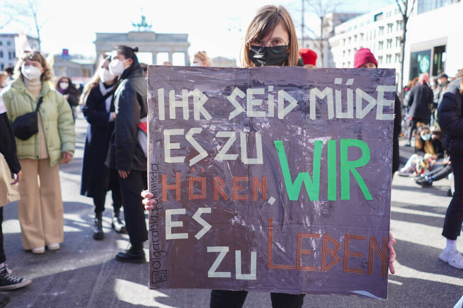Am Freitag stehen in Berlin mehrere Protestkundgebungen anlässlich des Weltfrauentags auf dem Programm. (Archivfoto)
