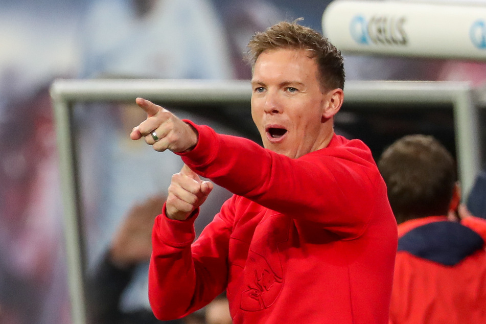 Ob er sich diesmal auch wieder so freuen kann? RB-Coach Julian Nagelsmann beim Spiel gegen Mainz im November 2019.