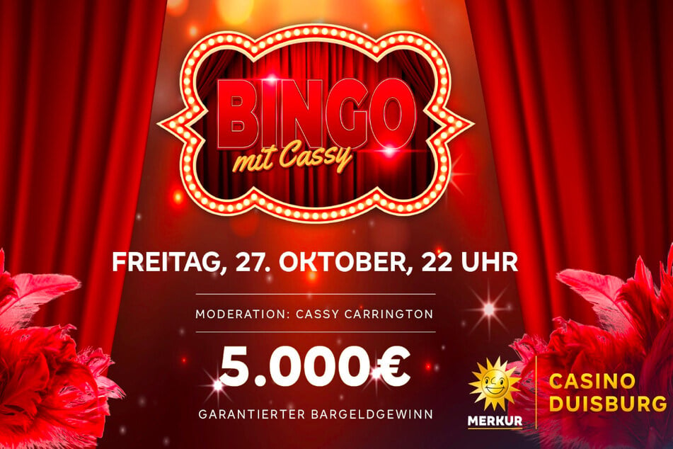 In Finale des Bingo-Abends erwartet den Gewinner der Hauptpreis von 5.000 Euro.