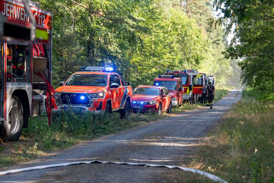 Die Feuerwehr war stundenlang im Großeinsatz.