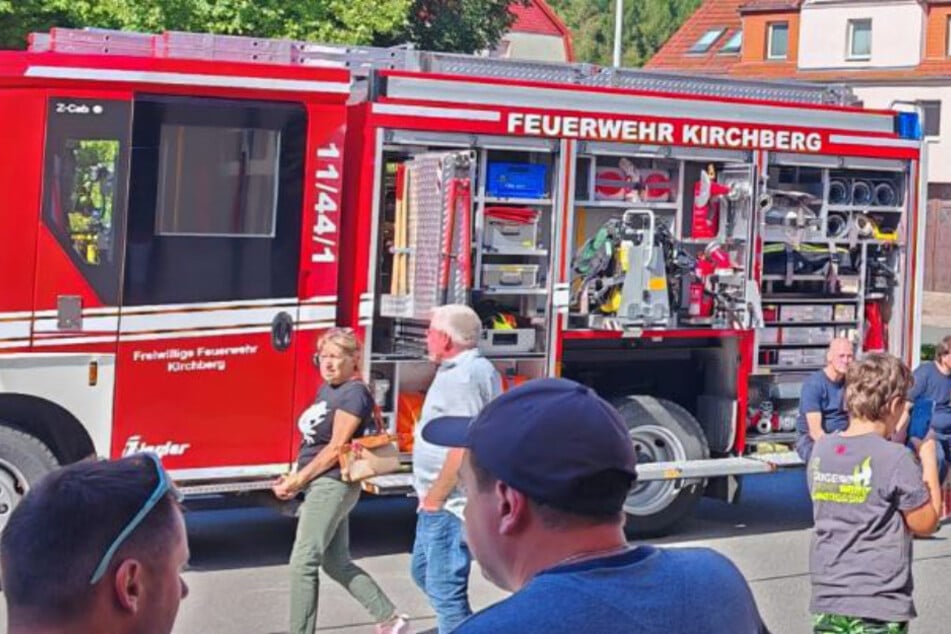 Wie dreist! Sächsische Feuerwehr beim Tag der offenen Tür beklaut