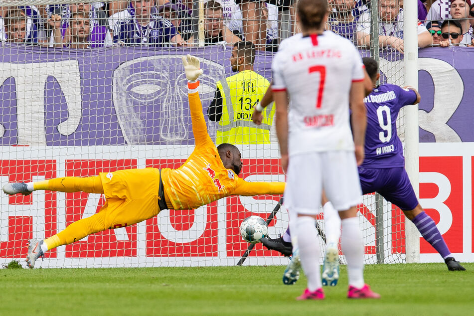Der 25-Jährige kam nur selten an Stammkeeper Peter Gulacsi vorbei.