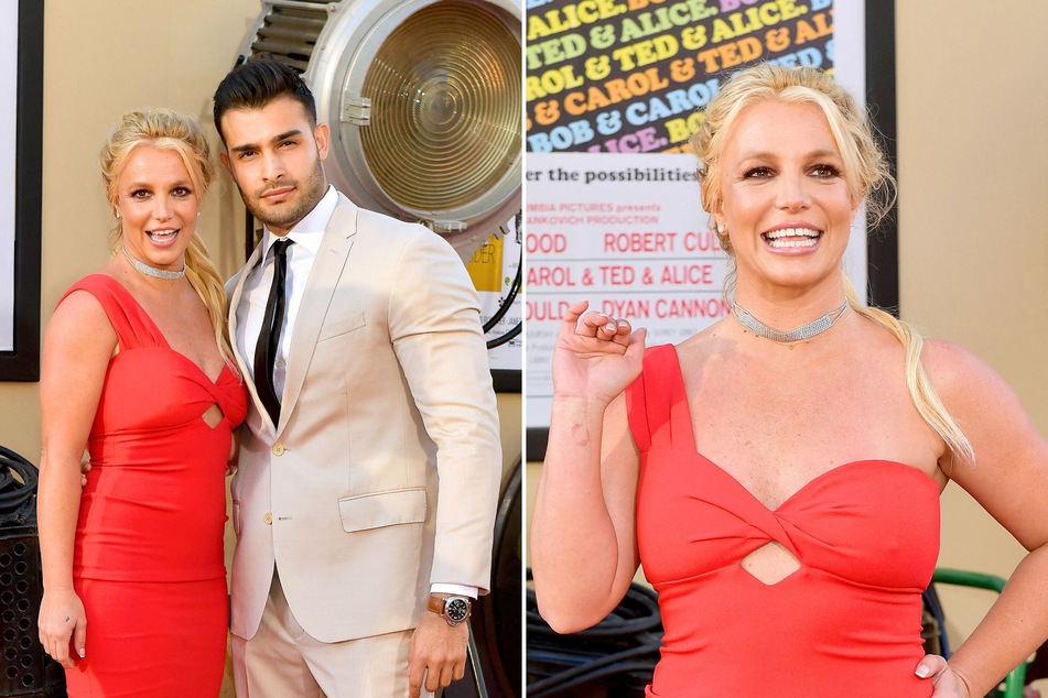 Britney Spears publicly addressed her divorce from Sam Asghari for the first time on Saturday, sharing she "couldn't take the pain anymore."