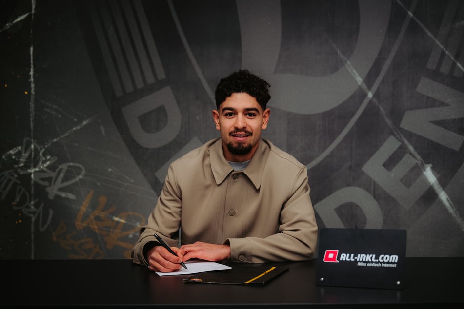 Ben Bobzien (22) unterschrieb bei Dynamo Dresden einen Leihvertrag bis zum Ende der noch laufenden Zweitliga-Saison.