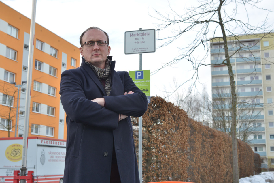 SPD-Stadtrat Jörg Vieweg (49) hatte für den Straßenausbau gekämpft.