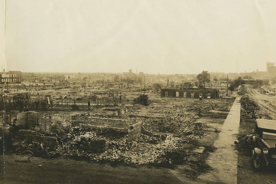 Tulsa's Greenwood District was destroyed in a white supremacist rampage over two days in 1921.