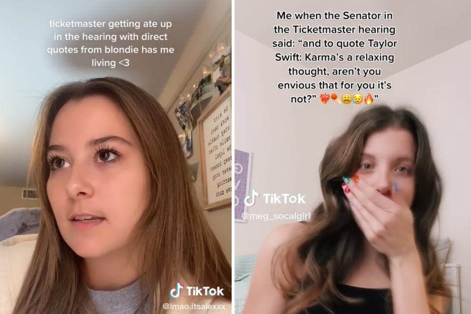 Swifties took to social media to react to the Senate's many Taylor Swift references.