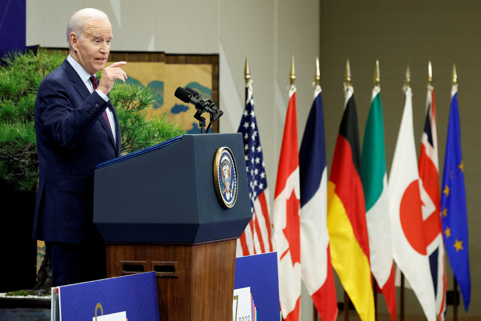 President Joe Biden warned China against military action against Taiwan as he addressed the press after the G7 summit in Hiroshima wrapped up.